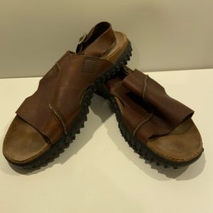 Polo Sport real leather sandals